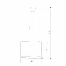 Подвесной светильник TK Lighting 3362 Cloud