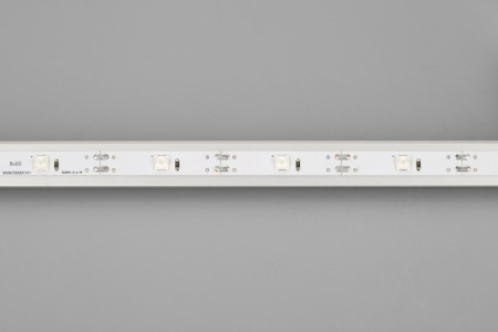 Светодиодная лента RT-5000-6060LENS-20-12V Warm2700 (10mm, 10W/m, IP20) (Arlight, Открытый)