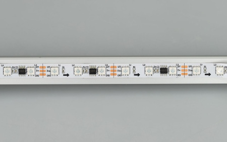 Лента SPI-B60-10mm 12V RGB-PX3 (14.4 W/m, IP20, 5060, 5m) (Arlight, Открытый, IP20)