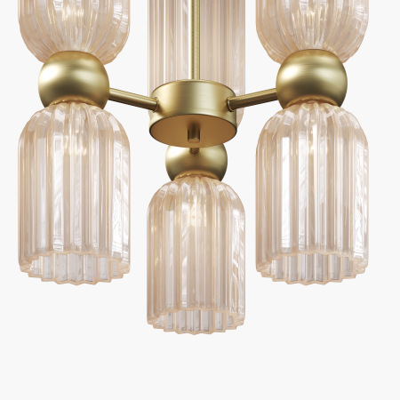 Подвесной светильник Antic E14х6, MOD302PL-06CG