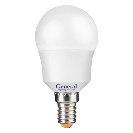 Светодиодная лампа GLDEN-G45F-10-230-E14-6500