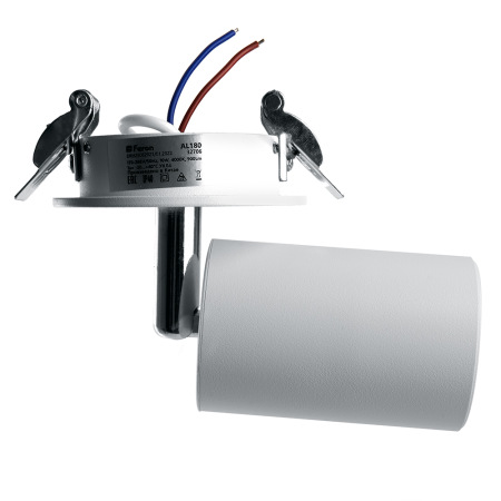 Светодиодный светильник Feron AL180 встраиваемый 10+3W 4000K белый, 32706