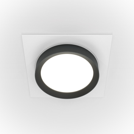 Встраиваемый светильник Hoop GX53 1x15Вт DL086-GX53-SQ-WB