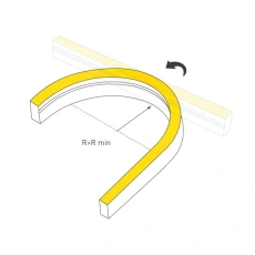 Лента герметичная MOONLIGHT-SIDE-A168-4x10mm 24V Warm2700 (7.2 W/m, IP65, 5m, wire x2) (Arlight, Вывод прямой, 3 года)