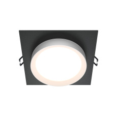 Встраиваемый светильник Hoop GX53 1x15Вт DL086-GX53-SQ-BW