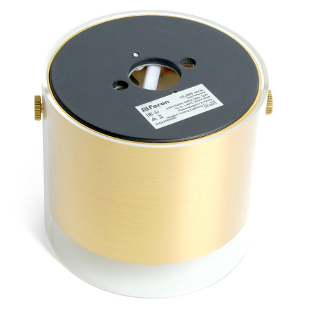 Светильник потолочный Feron HL389 Barrel LUMINA GX53 12W 230V, золото