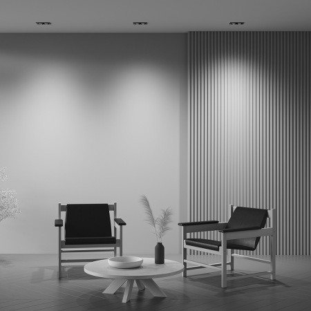 Встраиваемый светильник Hidden 4000K 2x10W 36°, DL045-02-10W4K-B