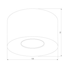 Потолочный светильник TK Lighting 3234 Orion White