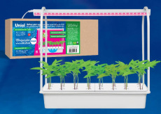 Светодиодный светильник для растений Uniel Гидропоника ULT-P44B-10W/SPSB IP40 Aqua Simple White UL-00004498