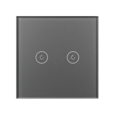 Выключатель сенсорный SWT-OMALI-S02-ZB-GR (250V, 10A, Zigbee) (Arlight, Стекло)