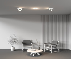 Встраиваемый светильник Vector 3000K 12Вт 110°, DL102-12W3K-W