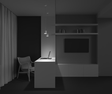 Подвесной светильник Polar GX53 1x15W, P088PL-GX53-W