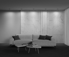 Встраиваемый светильник Parete 2700К-3000K-4000К 12Вт 36°, DL100-12W2.7-3-4K-RD-B