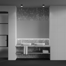 Потолочный светильник Pauline GX53 1x15W IP44, C087CL-GX53-B