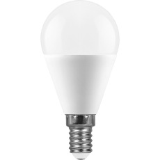 Лампа светодиодная, (13W) 230V E14 2700K G45, LB-950