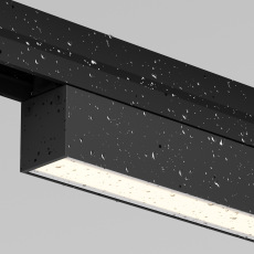 Уличный трековый светильник Basis Exility IP 3000К 12Вт 120° черный, O-TR02-1-S-12WB3K