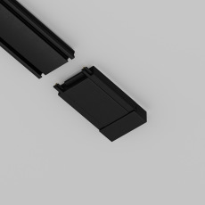 Ввод питания Radity накладной черный TRA084B-11B