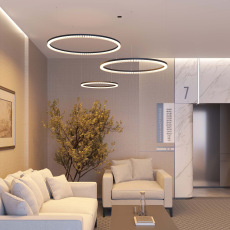 Светильник SP-DIAMOND-R1250-80W Warm3000 (BK, 45 deg, 230V, TRIAC) (Arlight, IP20 Металл, 5 лет)