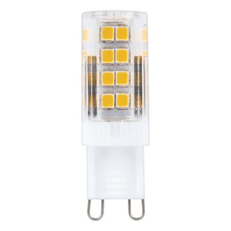 Лампа светодиодная, (5W) 230V G9 6400K JCD9, LB-432