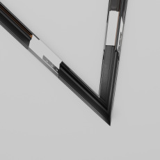 Угол-соединитель 45° Exility встраиваемый черный TRA034CLS-42B