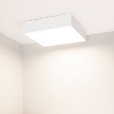 Светильник SP-QUADRO-S250x250-25W Day4000 (WH, 120 deg, 230V) (Arlight, IP40 Металл, 3 года)