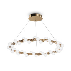 Подвесная светодиодная люстра Maytoni Tessara MOD081PL-L60G3K