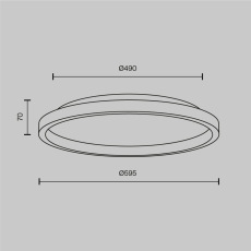 Потолочный светильник Orign 3000К 40Вт, MOD311CL-L40B3K