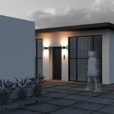 Настенный светильник (бра) Shim 3000К 10Вт IP 65, O303WL-L10GF3K