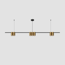 Подвесной светильник Denkirs DK4063-BK+SG