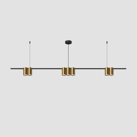 Подвесной светильник Denkirs DK4063-BK+SG