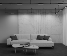 Трековый светильник Basis Flarity 3000K 18Вт 120°, TR151-1-18W3K-B