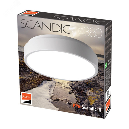 Светильник светодиодный потолочный PPB Scandic-R 36w 4000K GR IP20, 5036888
