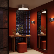 Настенный светильник (бра) Ripple MOD096WL-01CH