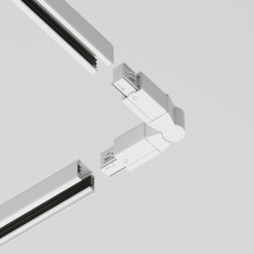 Коннектор поворотный шарнирный Trinity белый, TRA005CS-31W