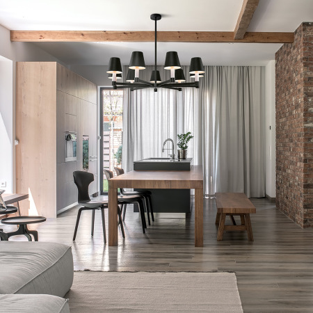 Подвесной светильник Tet-a-tet E14x7, MOD104PL-07B