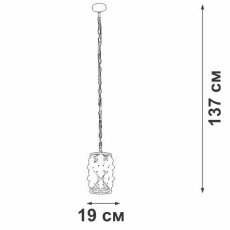Подвесной светильник Vitaluce V5351-8/1