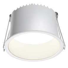 359236 SPOT NT23 282 белый Светильник встраиваемый светодиодный IP20 LED 12W 220V 840Лм 3000К TRAN