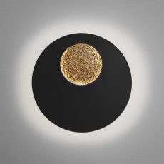 Настенный светодиодный светильник Elektrostandard Areola 40150/1 Led черный/золото 4690389173899