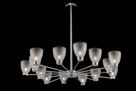 Люстра Ralar G9x14, MOD068PL-14CH