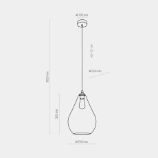 Подвесной светильник TK Lighting 4322 Fuente