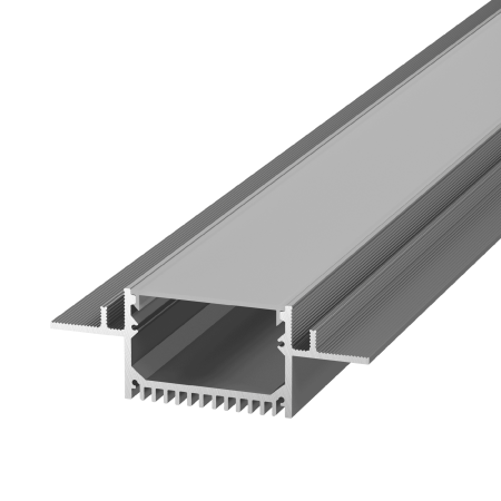 Алюминиевый профиль Design LED без видимой рамки LG49, 2500 мм, анодированный LG49-R