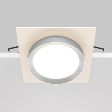 Встраиваемый светильник Hoop GX53 1x15Вт DL086-GX53-SQ-WS