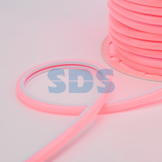 Гибкий неон LED SMD,  форма – D,  16х16 мм,  красный,  120 LED/м,  бухта 50 м
