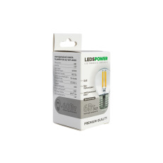 Светодиодная лампа LEDS POWER Filament G45 E27 6Вт 4000К 007120