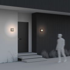 Настенный светильник (бра) Downing Street 3000К 10Вт IP 65, O020WL-L10B4K