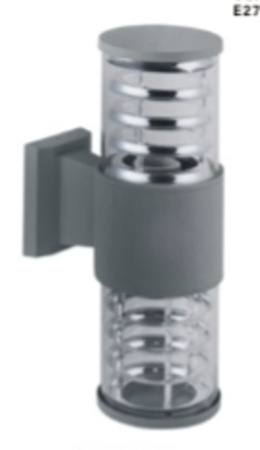 Настенный светильник (бра) Bronx E27х2 60Вт IP 54, O576WL-02B