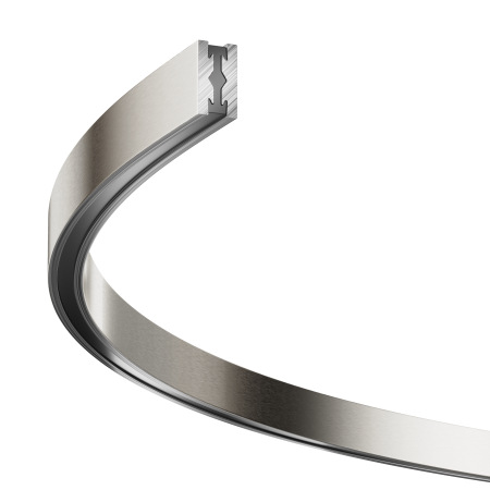 Шинопровод полукруг 800 мм Flarity платина, TRX154-SR-D800-PT