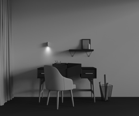 Настенный светильник (бра) Calipso GU10x01 10Вт IP20, C106WL-01-GU10-BS