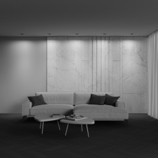 Встраиваемый светильник Parete 2700К-3000K-4000К 12Вт 36°, DL100-12W2.7-3-4K-RD-B