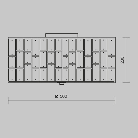 Подвесной светильник Gelid MOD184PL-04CH